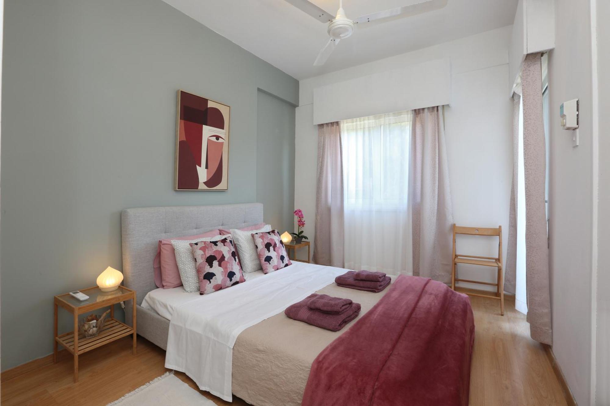 Cozy Holiday Apartment In Larnaca Near Foinikoudes Экстерьер фото